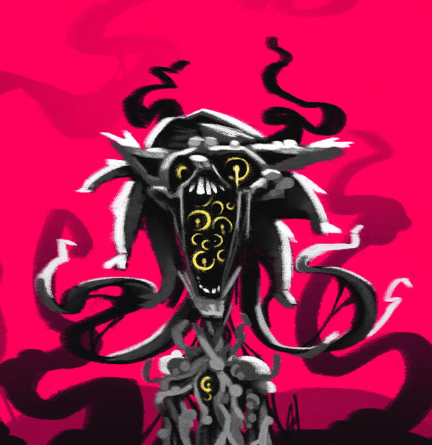 @ScorchVx's 'Grimeware' - Colored Illustration, 2023