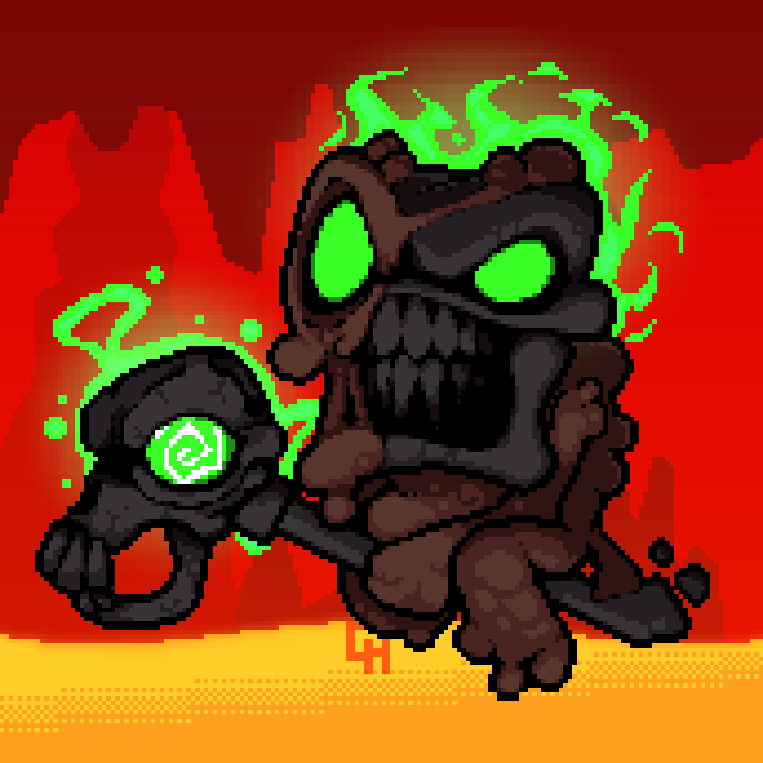 Fiendfolio&#39;s &#39;Ultra Meltdown&#39; Concept - Pixel Art, 2022