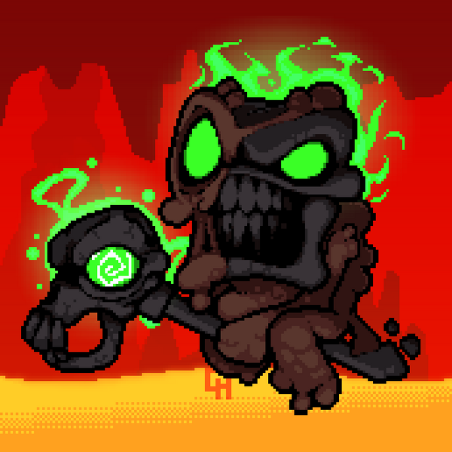 Fiendfolio's 'Ultra Meltdown' Concept - Pixel Art, 2022